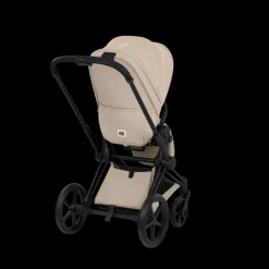 Cybex Kinderwagen Priam 5 Compleet Comfort Matt Black Frame - Cozy Beige