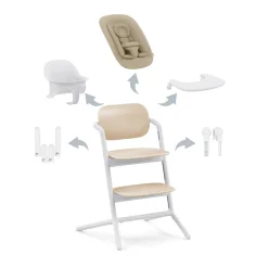 Cybex LEMO 4 in 1 Kinderstoel Sand White