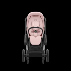 Cybex Priam Kinderwagen Compleet Peach Pink - Chrome Black Frame