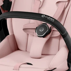Cybex Priam Kinderwagen Compleet Peach Pink - Chrome Black Frame