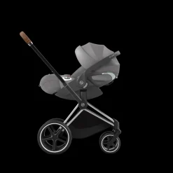 Cybex Priam Kinderwagen Compleet Mirage Grey - Chrome Brown Frame