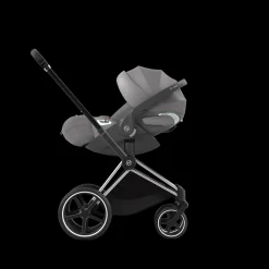 Cybex Priam Kinderwagen Compleet Mirage Grey - Chrome Black Frame