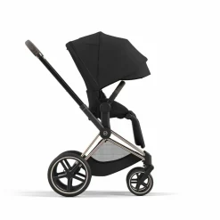 Cybex Priam Kinderwagen Compleet Sepia Black - Rosegold Frame