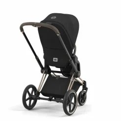 Cybex Priam Kinderwagen Compleet Sepia Black - Rosegold Frame