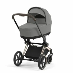 Cybex Priam Kinderwagen Compleet Mirage Grey - Rosegold Frame