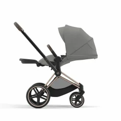 Cybex Priam Kinderwagen Compleet Mirage Grey - Rosegold Frame