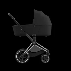 Cybex Priam Kinderwagen Compleet Sepia Black - Chrome Black Frame