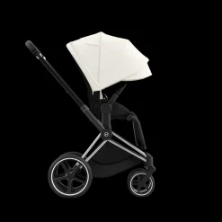 Cybex Priam Kinderwagen Compleet Off White - Chrome Black Frame
