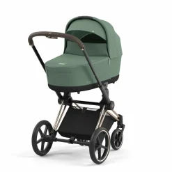 Cybex Priam Kinderwagen Compleet Leaf Green - Rosegold Frame