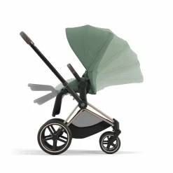 Cybex Priam Kinderwagen Compleet Leaf Green - Rosegold Frame