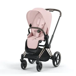 Cybex Priam Kinderwagen Compleet Peach Pink - Rosegold Frame