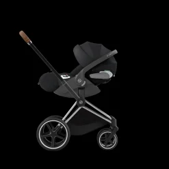 Cybex Priam Kinderwagen Compleet Sepia Black - Chrome Brown Frame