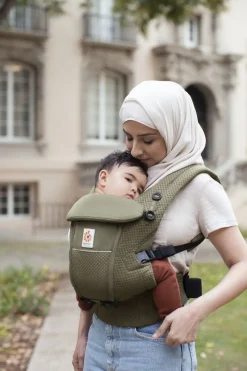 ERGObaby Draagzak 3P Adapt SoftFlex Mesh Olive Green