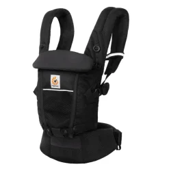 ERGObaby Draagzak 3P Adapt SoftFlex Mesh Onyx Black