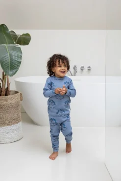 Feetje Pyjama Premium Sleepwear Willy Walrus Blauw