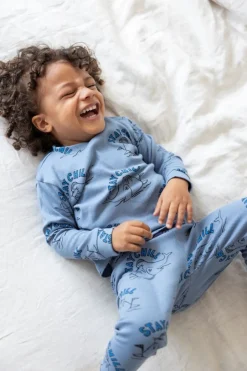 Feetje Pyjama Premium Sleepwear Willy Walrus Blauw