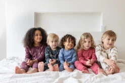 Feetje Pyjama Premium Sleepwear Bonnie Bouquet Wijn Melange