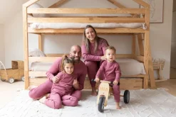 Feetje Pyjama Volwassen Wafel Berry – Family Edition