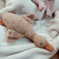 Flow Amsterdam Hartslag Knuffel Liva de Gans Brown