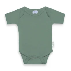 Funnies Romper Uni Stone Green