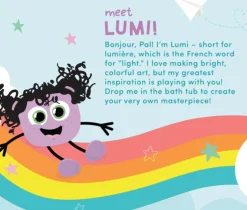 Glo Pals Lichtgevend Badspeeltje Lumi Purple