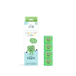 Glo Pals Lichtgevend Kubussen Pippa Green 4 stuks