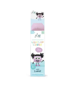 Glo Pals Lichtgevend Kubussen Lumi Purple 4 stuks
