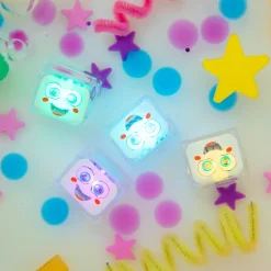 Glo Pals Lichtgevend Kubussen Lumi Purple 4 stuks