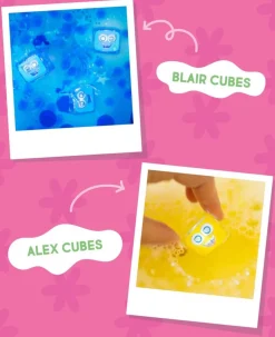Glo Pals Lichtgevend Kubussen Blair Blue 4 stuks