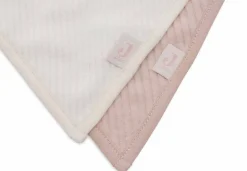 Jollein Bandana Slab Velvet Rib Wild Rose/Ivory