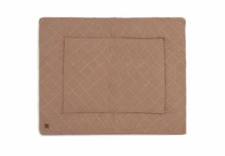 Jollein Boxkleed Check Knit Biscuit
