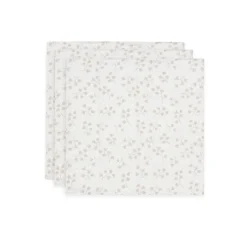 Jollein Hydrofiele Doek Leafy Dreams 70 x 70 cm 3 Stuks