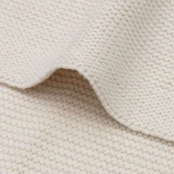 Jollein Ledikantdeken Basic Knit Oatmeal