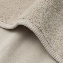 Jollein Ledikantdeken Basic Jersey/Sherpa Warm Sand