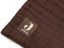Jollein Ledikantdeken Wrinkled Cotton Chestnut