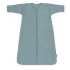 Jollein Slaapzak met Afritsbare Mouwen Twinkling Sea Green 70 cm