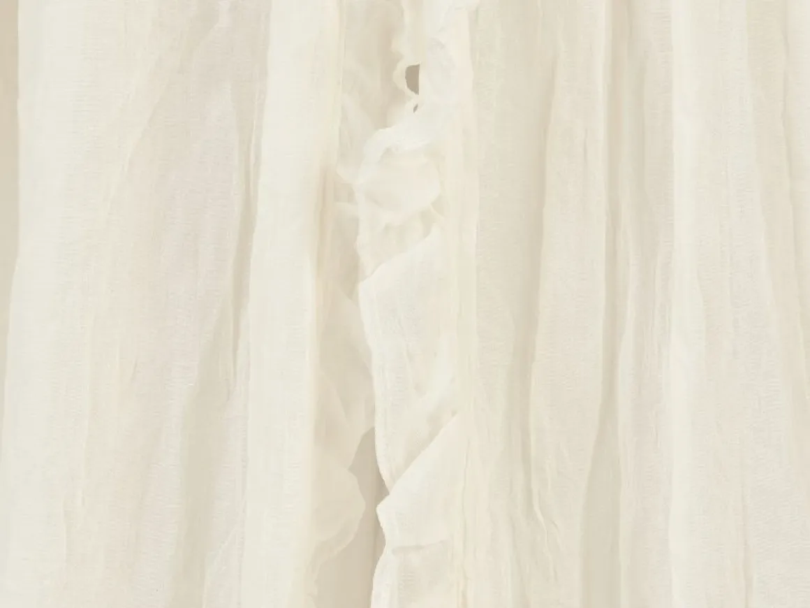 Jollein Sluier Vintage Ruffle Ivory