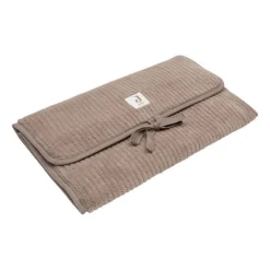 Jollein Verschoningsmat met Opbergvakken Cloudy Rib Milky Coffee