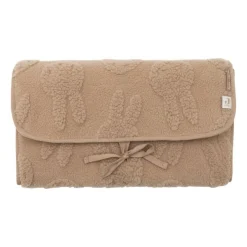 Jollein Verschoningsmat met Opbergvak Miffy Jacquard Teddy Biscuit
