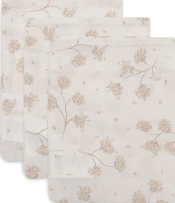 Jollein Washandje Hydrofiel Leafy Dreams 3 Stuks