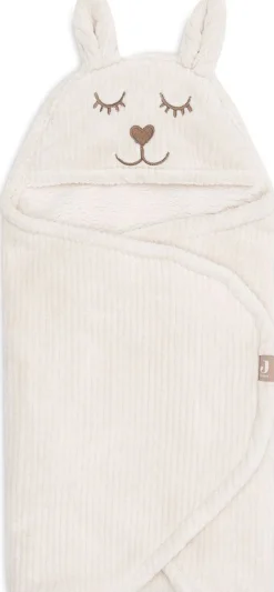 Jollein Wikkeldeken Bunny Cloudy Rib Oatmeal