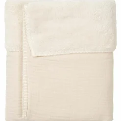Koeka Ledikantdeken Faro Teddy Warm White