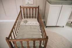 Koeka Ledikantdeken Faro Teddy Sage
