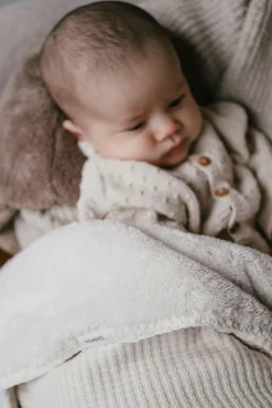 Koeka Ledikantdeken Malaga Teddy Warm White