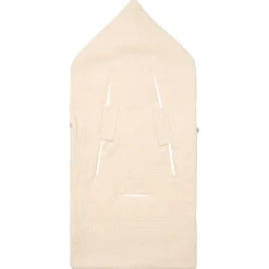 Koeka Voetenzak Autostoel 0+ Malaga Cotton Fleece Warm White 3/5 punts