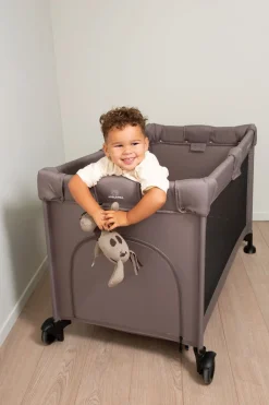 Koelstra Campingbed Travelsleeper T5 met Verhoger Truffle Grey