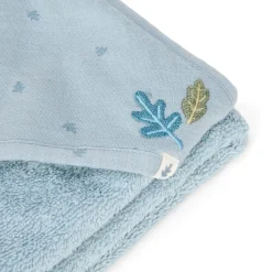 Little Dutch Badcape Pure Denim Blue