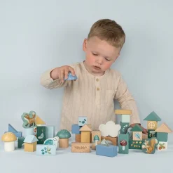 Little Dutch Bouwblokken Forest Friends FSC