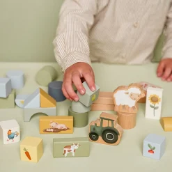 Little Dutch Bouwblokken Little Farm FSC
