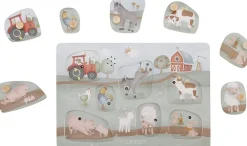 Little Dutch Geluidenpuzzel Little Farm FSC